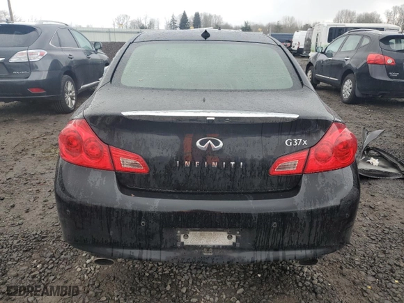 2013 Infiniti G37 Sedan x with VIN JN1CV6AR8DM752710, listed as a Copart auction lot 47525835 with 128,112 mi miles and Salvage Title. Bid and sale history available at carsss.com. Image 6.