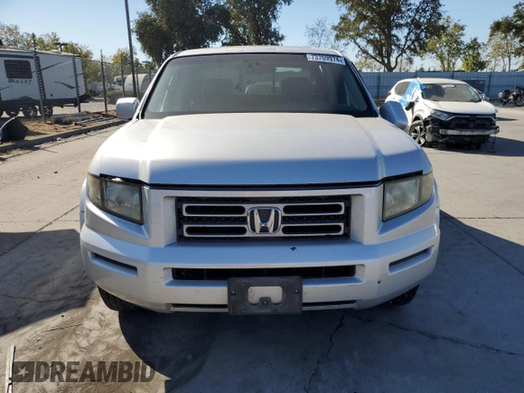 2007 Honda Ridgeline RTL w/Leather with VIN 2HJYK16567H539309, listed as a Copart auction lot 73769974 with 173,499 mi miles and Salvage Title. Bid and sale history available at carsss.com. Image 5.