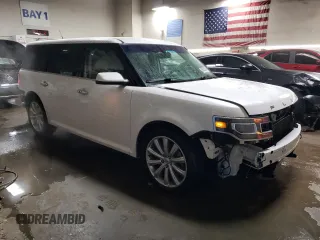 2018 Ford Flex Limited EcoBoost with VIN 2FMHK6DT9JBA16522, listed as a Copart auction lot 86332324 with 36,977 mi miles and Salvage Title. Bid and sale history available at carsss.com. Image 4.