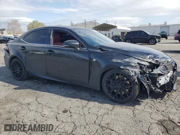 2018 Lexus IS with VIN JTHBA1D21J5072626, listed as a Copart auction lot 49478905 with 128,361 mi miles and Salvage Title. Bid and sale history available at carsss.com. Image 4.