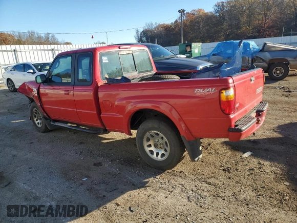 2003 Mazda B-Series Truck DS z VIN 4F4YR16V13TM08454, wystawiony jako Copart lot #84596964 z przebiegiem 102 723 mil mil oraz Szkoda całkowita • Salvage title. Historia ofert i sprzedaży dostępna na DreamBid. Obrazek 2.