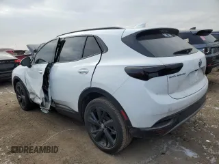 2022 Buick Envision Preferred with VIN LRBAZLR47ND049177, listed as a Copart auction lot 44142335 with 38,641 mi miles and Salvage Title. Bid and sale history available at carsss.com. Image 2.