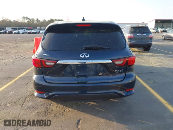 2020 Infiniti QX60 Pure with VIN 5N1DL0MN1LC501086, listed as a IAAI auction lot 41729091 with 108,329 mi miles and . Bid and sale history available at DreamBid. Image 16.