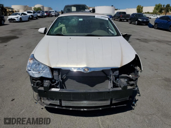 2008 Chrysler Sebring Limited with VIN 1C3LC65M58N692617, listed as a Copart auction lot 65540345 with 30,603 mi miles and Salvage title. Bid and sale history available at DreamBid. Image 5.