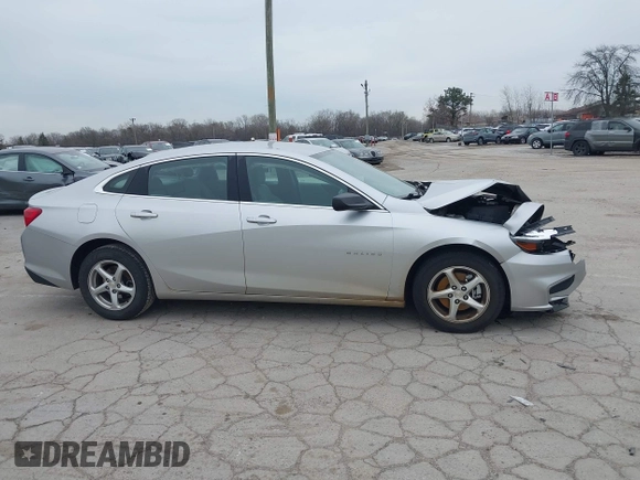 2018 Chevrolet Malibu LS with VIN 1G1ZC5ST7JF276802, listed as a IAAI auction lot 41959173 with 100,049 mi miles and . Bid and sale history available at DreamBid. Image 13.