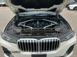 2019 BMW X7 xDrive50i z VIN 5UXCX4C55KLS38210, wystawiony jako Copart lot #59935315 z przebiegiem 126 853 mil mil oraz Czysty tytuł • Clean title. Historia ofert i sprzedaży dostępna na DreamBid. Obrazek 8.