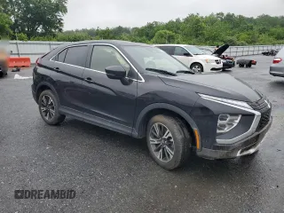 2024 Mitsubishi Eclipse Cross SE with VIN JA4ATWAAXRZ060635, listed as a Copart auction lot 61436795 with 20,597 mi miles and Non repairable. Bid and sale history available at DreamBid. Image 4.