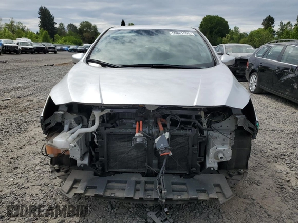 2019 Nissan LEAF SV with VIN 1N4AZ1CP3KC307985, listed as a Copart auction lot 55801095 with 107,259 mi miles and Salvage title. Bid and sale history available at DreamBid. Image 5.