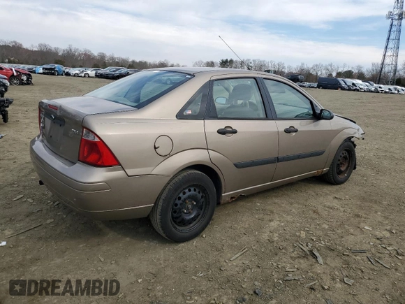 2005 Ford Focus S with VIN 1FAFP34N75W104363, listed as a Copart auction lot 49745295 with 179,704 mi miles and Salvage Title. Bid and sale history available at carsss.com. Image 3.