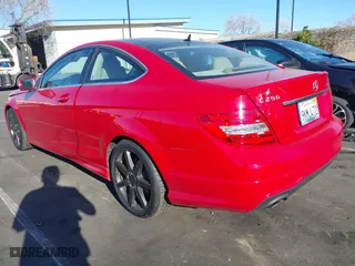 2013 Mercedes-Benz C-Class C 250 with VIN WDDGJ4HB7DF967867, listed as a IAAI auction lot 41765262 with 66,014 mi miles. Bid and sale history available at carsss.com. Image 3.