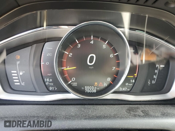 2017 Volvo XC60 Inscription z VIN YV449MRU2H2012250, wystawiony jako Copart lot #53828445 z przebiegiem 75 038 mil mil oraz Szkoda całkowita • Salvage title. Historia ofert i sprzedaży dostępna na DreamBid. Obrazek 9.