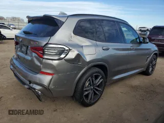 2021 BMW X3 M z VIN 5YMTS0C09M9D90918, wystawiony jako Copart lot #80772543 z przebiegiem 15 246 mil mil oraz . Historia ofert i sprzedaży dostępna na DreamBid. Obrazek 3.