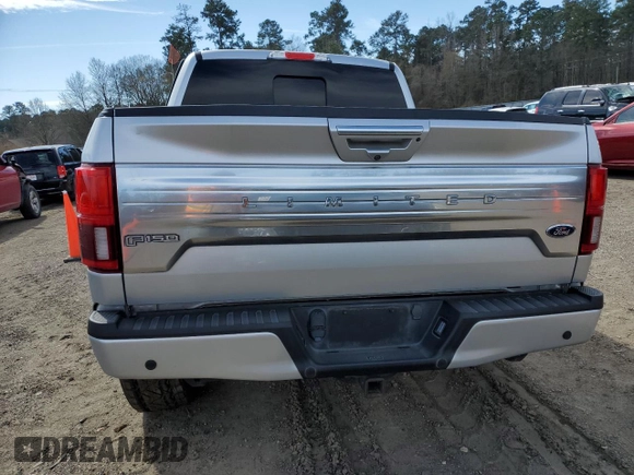 2018 Ford F-150 XL with VIN 1FTEW1EG9JFD36860, listed as a Copart auction lot 45994465 with 103,381 mi miles and Salvage Title. Bid and sale history available at carsss.com. Image 6.