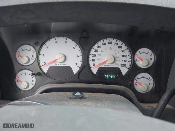 2007 Dodge Ram 1500 SLT with VIN 1D7HA18277J613206, listed as a IAAI auction lot 41464003 with NaN miles. Bid and sale history available at carsss.com. Image 7.