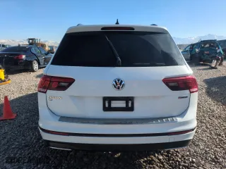 2021 Volkswagen Tiguan SE with VIN 3VV2B7AX9MM122870, listed as a Copart auction lot 42031515 with 77,651 mi miles and Salvage Title. Bid and sale history available at carsss.com. Image 6.