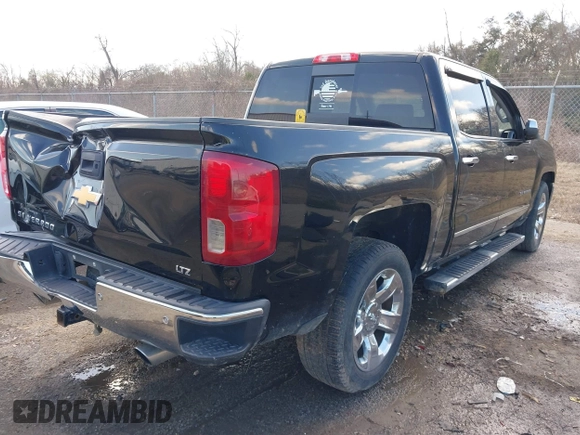 2017 Chevrolet Silverado 1500 LTZ with VIN 3GCPCSEJ1HG517673, listed as a IAAI auction lot 41390977 with Not Provided miles and . Bid and sale history available at DreamBid. Image 4.