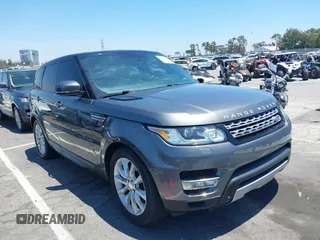 2014 Land Rover Range Rover Sport HSE with VIN SALWR2WF6EA328105, listed as a IAAI auction lot 42649998 with 92,232 mi miles and . Bid and sale history available at DreamBid. Image 1.