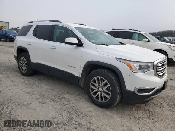 2017 GMC Acadia SLE with VIN 1GKKNSLS1HZ137852, listed as a Copart auction lot 87065114 with 187,081 mi miles and Salvage Title. Bid and sale history available at carsss.com. Image 4.