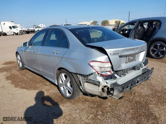 2010 Mercedes-Benz C-Class C 300 Sport with VIN WDDGF8BB2AR131377, listed as a IAAI auction lot 40538416 with 187,315 mi miles. Bid and sale history available at carsss.com. Image 3.