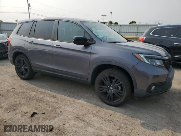 2020 Honda Passport Sport with VIN 5FNYF8H29LB014989, listed as a Copart auction lot 58709715 with 55,230 mi miles and Salvage title. Bid and sale history available at DreamBid. Image 4.