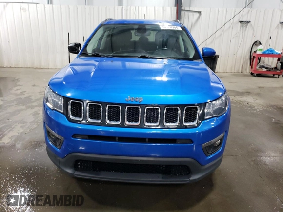 2021 Jeep Compass Altitude with VIN 3C4NJCBB3MT580971, listed as a Copart auction lot 73720904 with 77,316 mi miles and Salvage Title. Bid and sale history available at carsss.com. Image 5.