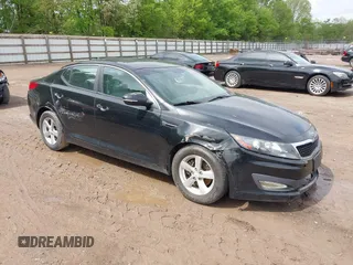 2011 Kia Optima LX with VIN KNAGM4A77B5061287, listed as a IAAI auction lot 42091138 with 223,955 mi miles and . Bid and sale history available at carsss.com. Image 1.