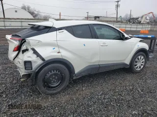 2020 Toyota C-HR LE with VIN NMTKHMBX1LR113300, listed as a Copart auction lot 49260125 with 104,106 mi miles and Salvage Title. Bid and sale history available at carsss.com. Image 3.