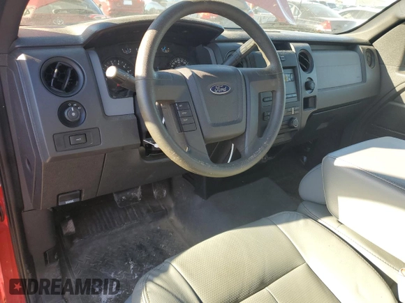 2013 Ford F-150 XL with VIN 1FTMF1EMXDKD87815, listed as a Copart auction lot 80028764 with 218,969 mi miles and Salvage Title. Bid and sale history available at carsss.com. Image 8.
