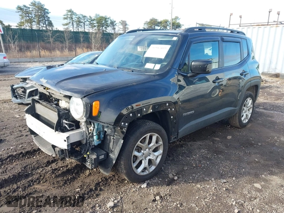 2017 Jeep Renegade Latitude with VIN ZACCJBBB9HPE91033, listed as a IAAI auction lot 41796937 with 87,760 mi miles and . Bid and sale history available at DreamBid. Image 21.
