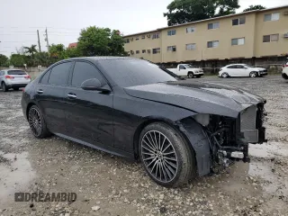 2024 Mercedes-Benz C 300 z VIN W1KAF4GB7RR208375, wystawiony jako Copart lot #69190394 z przebiegiem 4 670 mil mil oraz Szkoda całkowita • Salvage title. Historia ofert i sprzedaży dostępna na DreamBid. Obrazek 4.