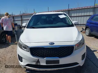 2016 Kia Sedona LX with VIN KNDMB5C1XG6094649, listed as a IAAI auction lot 41883433 with 120,038 mi miles. Bid and sale history available at carsss.com. Image 12.