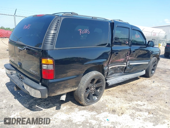 2005 Chevrolet Suburban LT z VIN 3GNEC16Z15G244050, wystawiony jako IAAI lot #42218360 z przebiegiem 124 837 mil mil oraz . Historia ofert i sprzedaży dostępna na DreamBid. Obrazek 4.