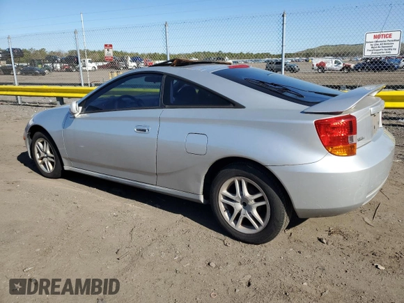 2000 Toyota Celica GT with VIN JTDDR32T1Y0014999, listed as a Copart auction lot 53584735 with Not provided miles and Clean title. Bid and sale history available at DreamBid. Image 2.