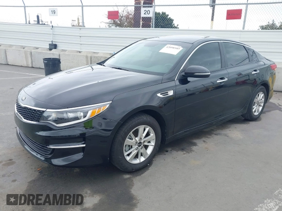2016 Kia Optima LX with VIN 5XXGT4L37GG024243, listed as a IAAI auction lot 42098585 with 108,777 mi miles. Bid and sale history available at carsss.com. Image 19.