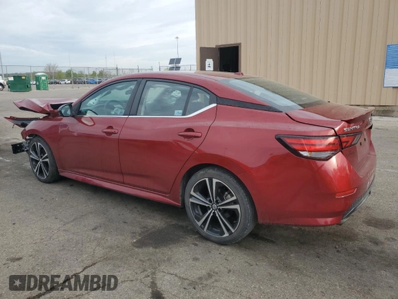 2020 Nissan Sentra SR z VIN 3N1AB8DV0LY232114, wystawiony jako Copart lot #54269105 z przebiegiem 15 306 mil mil oraz Szkoda całkowita • Salvage title. Historia ofert i sprzedaży dostępna na DreamBid. Obrazek 2.