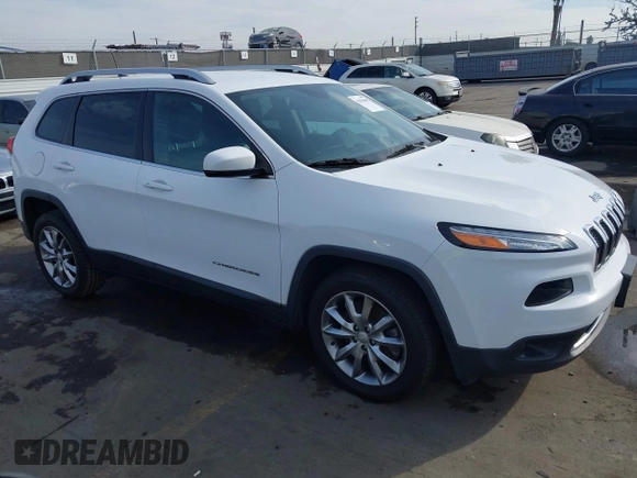2018 Jeep Cherokee Limited z VIN 1C4PJLDB4JD568321, wystawiony jako IAAI lot #41429685 z przebiegiem 77 158 mil mil oraz . Historia ofert i sprzedaży dostępna na DreamBid. Obrazek 1.