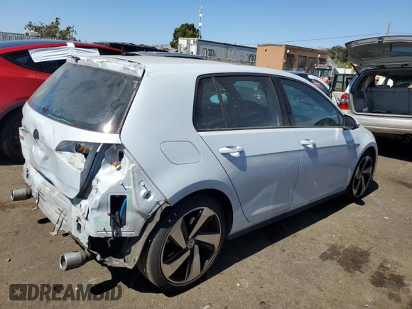 2020 Volkswagen Golf GTI S with VIN 3VW6T7AU8LM010382, listed as a Copart auction lot 63565953 with 54,165 mi miles. Bid and sale history available at carsss.com. Image 3.