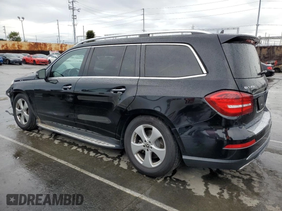 2019 Mercedes-Benz GLS 450 with VIN 4JGDF6EEXKB233975, listed as a Copart auction lot 44364814 with 109,306 mi miles and . Bid and sale history available at DreamBid. Image 2.