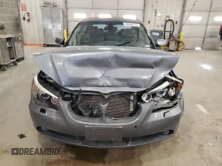 2005 BMW 5 Series 545i with VIN WBANB33555CN64643, listed as a Copart auction lot 50546775 with 159,751 mi miles and Salvage Title. Bid and sale history available at carsss.com. Image 5.