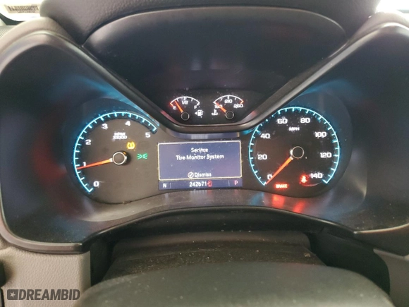 2019 Chevrolet Colorado 4WD LT with VIN 1GCPTCE12K1149290, listed as a Copart auction lot 52755855 with 242,671 mi miles and Clean Title. Bid and sale history available at carsss.com. Image 9.
