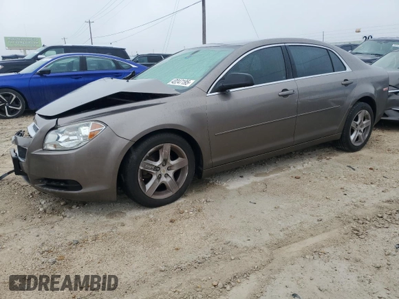 2012 Chevrolet Malibu 1LS with VIN 1G1ZB5E07CF106088, listed as a Copart auction lot 42247195 with 205,858 mi miles and Salvage Title. Bid and sale history available at DreamBid. Image 1.