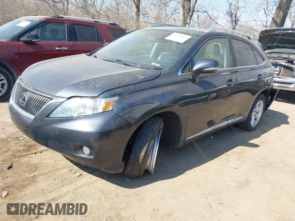 2010 Lexus RX 350 with VIN 2T2BK1BAXAC032746, listed as a IAAI auction lot 41794442 with 138,639 mi miles. Bid and sale history available at carsss.com. Image 2.