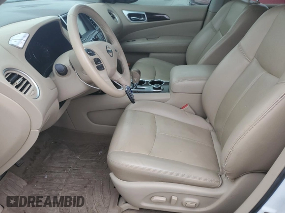 2015 Nissan Pathfinder S z VIN 5N1AR2MM1FC698270, wystawiony jako Copart lot #48763745 z przebiegiem 126 588 mil mil oraz Szkoda całkowita • Salvage title. Historia ofert i sprzedaży dostępna na DreamBid. Obrazek 7.