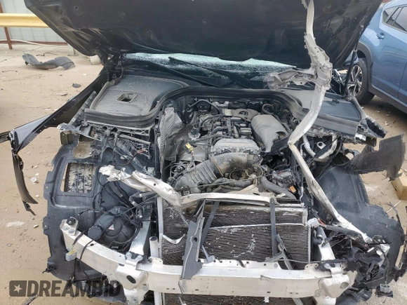 2022 Mercedes-Benz GLC 300 with VIN W1N0G8DBXNG114598, listed as a Copart auction lot 55828375 with 32,978 mi miles and Salvage title. Bid and sale history available at DreamBid. Image 12.