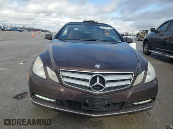 2012 Mercedes-Benz E 350 with VIN WDDKK5KF0CF154460, listed as a Copart auction lot 43518375 with 98,381 mi miles and Salvage Title. Bid and sale history available at DreamBid. Image 5.