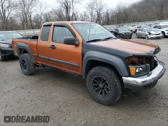 2004 Chevrolet Colorado LS Z71 with VIN 1GCDT196X48162778, listed as a Copart auction lot 47018705 with 196,689 mi miles and Salvage Title. Bid and sale history available at carsss.com. Image 4.