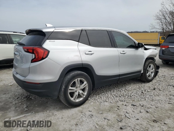 2020 GMC Terrain SLE with VIN 3GKALMEV2LL310119, listed as a Copart auction lot 49247265 with 77,114 mi miles and Salvage Title. Bid and sale history available at DreamBid. Image 3.