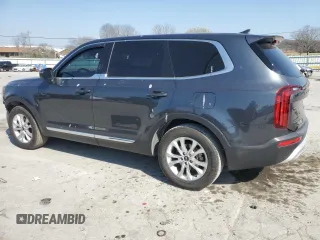 2020 Kia Telluride LX with VIN 5XYP24HCXLG090741, listed as a Copart auction lot 48859185 with 88,597 mi miles and Salvage Title. Bid and sale history available at carsss.com. Image 2.