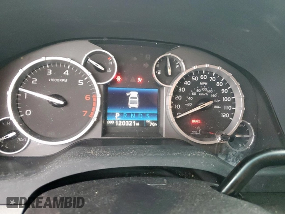 2016 Toyota Tundra SR with VIN 5TFRM5F19GX104285, listed as a Copart auction lot 58734415 with 120,321 mi miles and Salvage title. Bid and sale history available at DreamBid. Image 9.