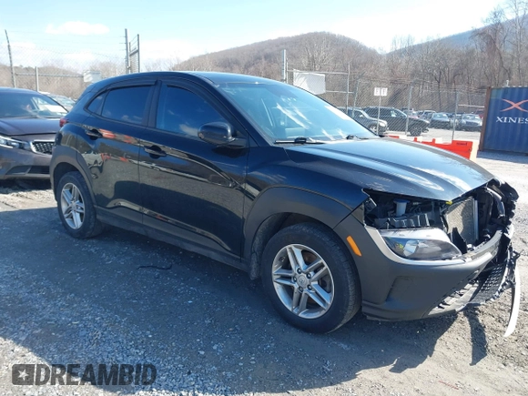 2022 Hyundai Kona SE with VIN KM8K2CAB0NU759862, listed as a IAAI auction lot 41506479 with 146,006 mi miles. Bid and sale history available at carsss.com. Image 1.